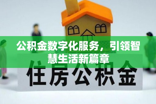 乳山公积金数字化服务，引领智慧生活新篇章