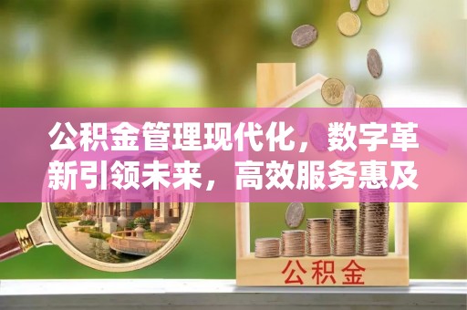 乳山公积金管理现代化，数字革新引领未来，高效服务惠及民生