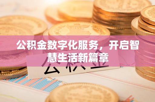 乳山公积金数字化服务，开启智慧生活新篇章