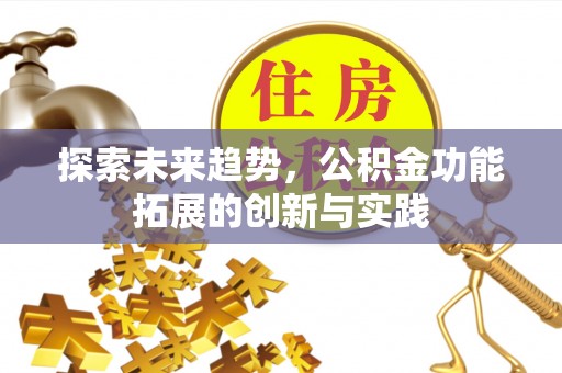乳山探索未来趋势，公积金功能拓展的创新与实践