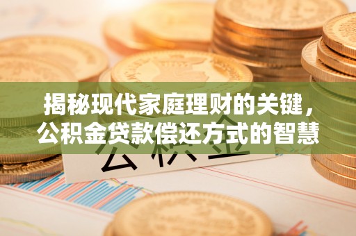 乳山揭秘现代家庭理财的关键，公积金贷款偿还方式的智慧选择